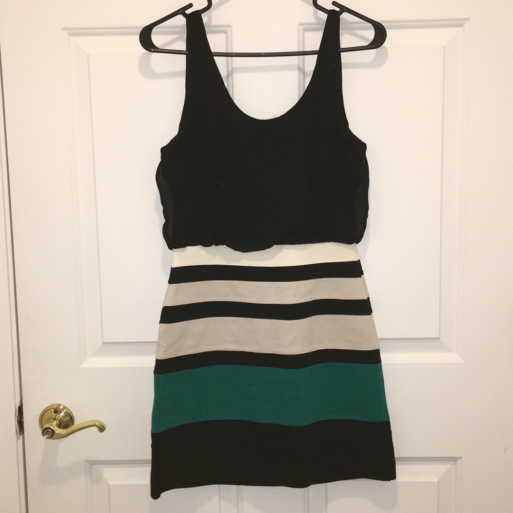 Colorblock dress